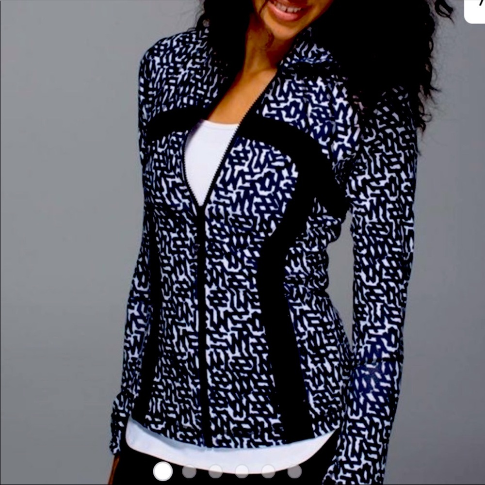 Rare patterned Lululemon Define Jacket